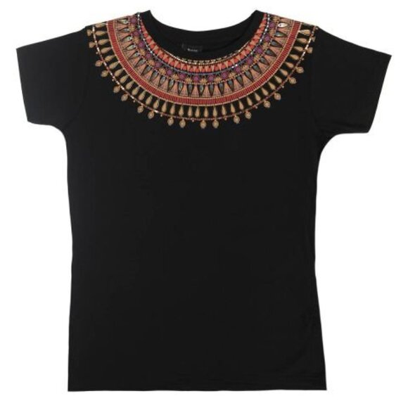 Egyptian Necklace Slim Fit T-shirt (M) British Museum London - Picture 2 of 7
